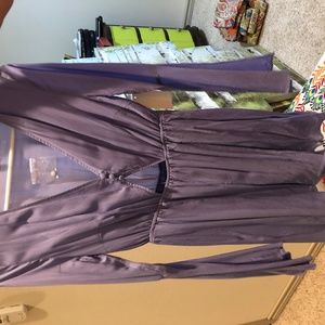 Lavender Long Sleeve Dress